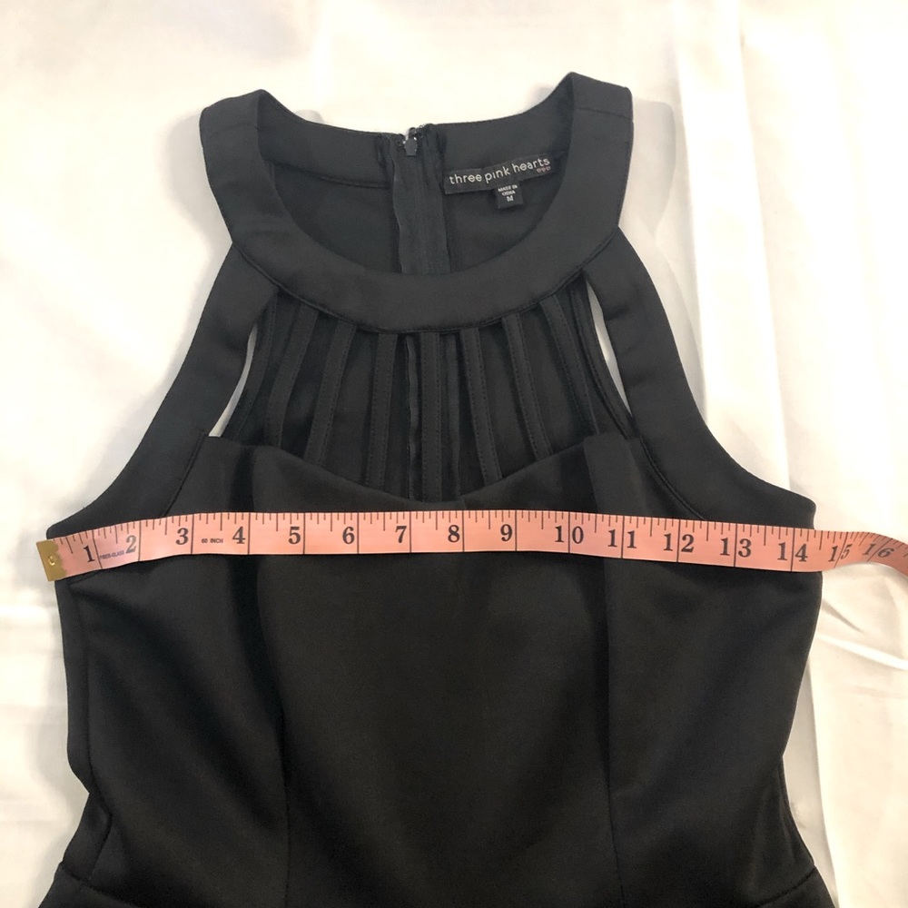 Three Pink Hearts LBD! - Picture 3 of 6